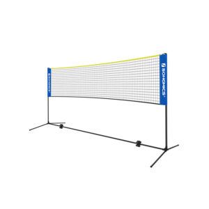 SONGMICS badminton net easy to assemble height adjustable