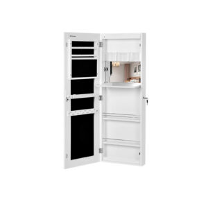 SONGMICS korukotelo kehyksettömällä peilillä varustetulla ovella