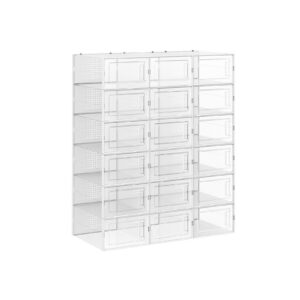 SONGMICS kenkälaatikot, 18 kpl:n sarja