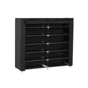 SONGMICS kenkähylly kannella, musta