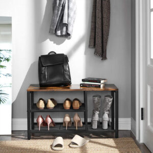 VASAGLE shoe rack with large compartment