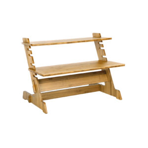 SONGMICS Bamboo Monitor Stand