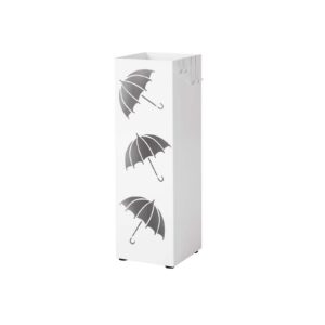 SONGMICS Attractive umbrella stand, white