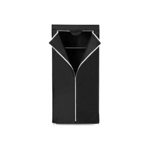 SONGMICS kangaskaappi 160 x 75 cm musta