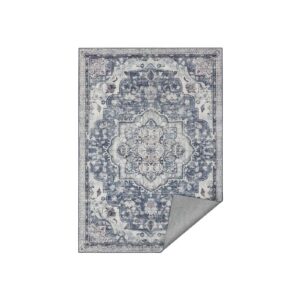 SONGMICS HOME Vintage-matto 140 x 200 cm, pehmeä, kyyhkynharmaa