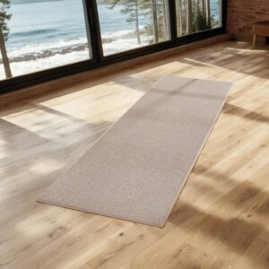 SONGMICS HOME matto 80 x 200 cm, juuttimainen, kamelinruskea