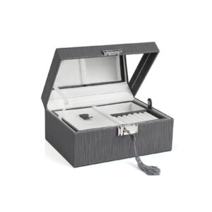 SONGMICS korurasia peilillä, harmaa