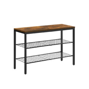 VASAGLE shoe rack with 3 shelves