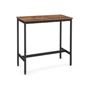 VASAGLE Smal barbord i industriell stil