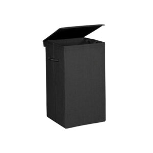 SONGMICS Laundry Basket Black