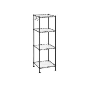 SONGMICS bathroom shelf, black