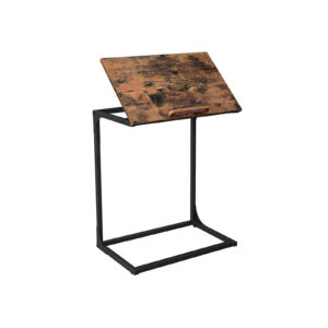 VASAGLE side table with adjustable surface