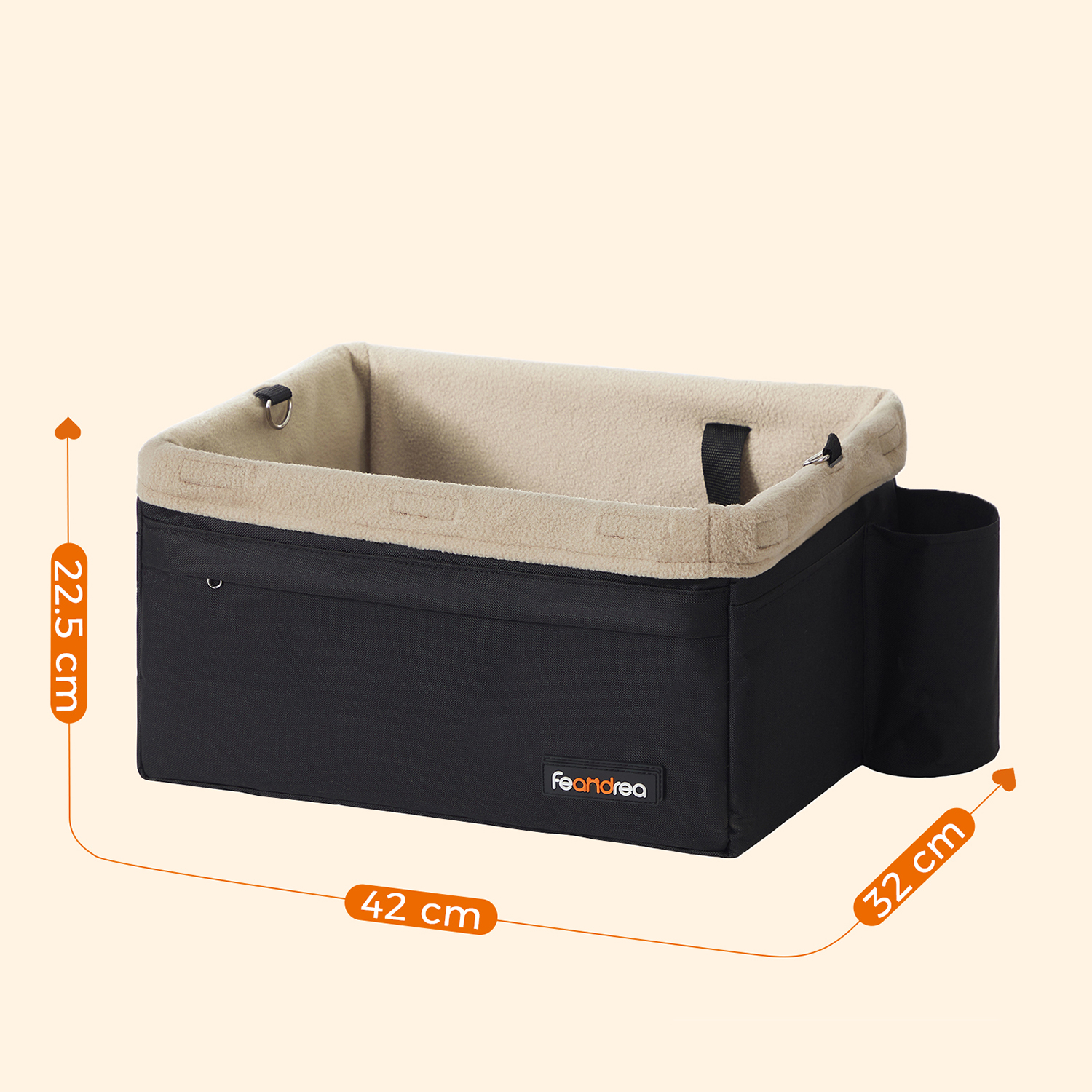 Feandrea koiran turvaistuin pienille koirille - Image 3