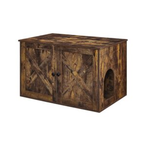 Feandrea kissanhiekkalaatikko, vintage-ruskea