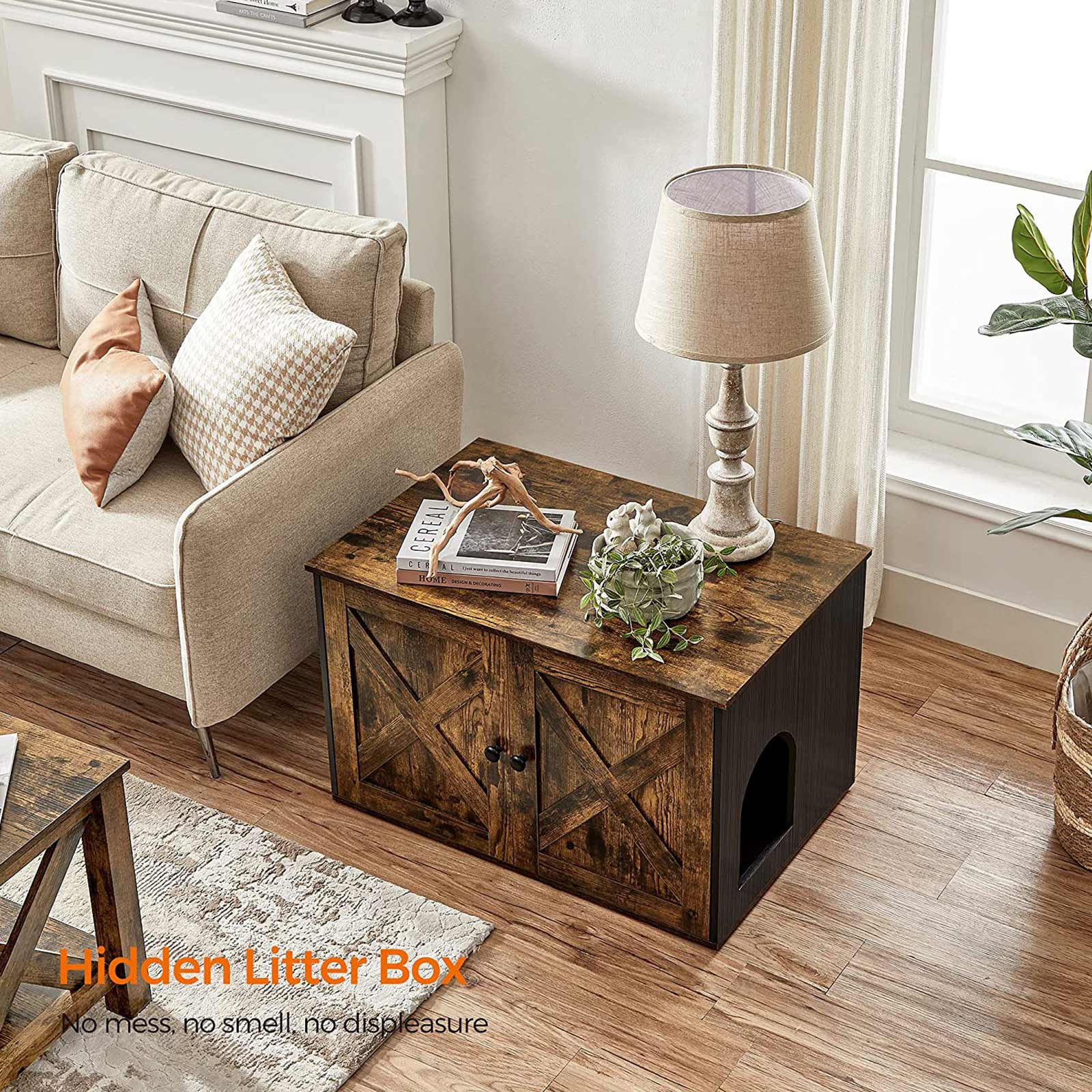 Feandrea kissanhiekkalaatikko ovilla - Image 4