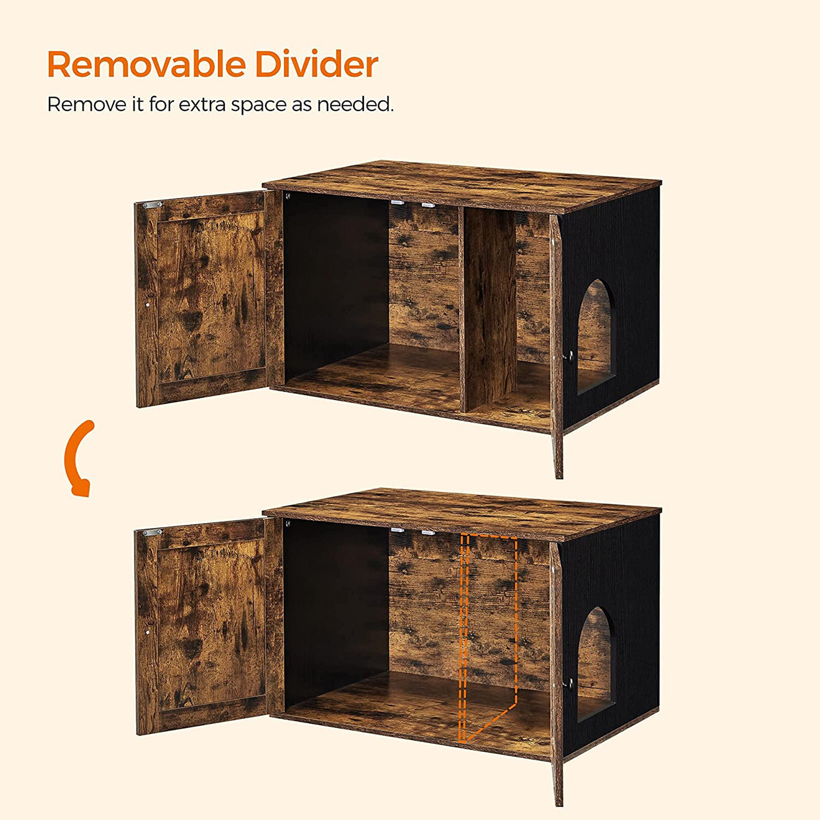 Feandrea kissanhiekkalaatikko ovilla - Image 6