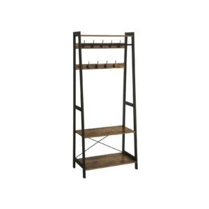 VASAGLE vaatekaappi 9 koukkua teollisuustyyli